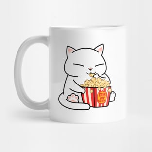 Chubby Cat Pop Corn (cat only) Mug